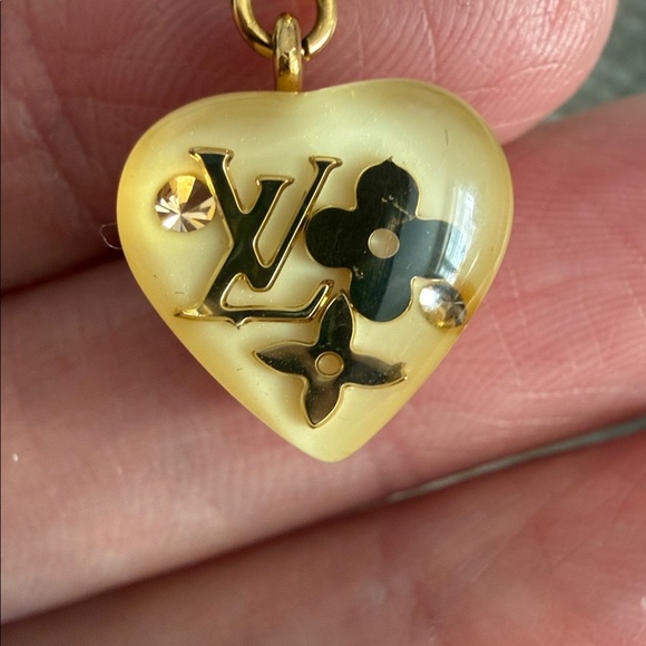 Louis Vuitton Heart Earrings - Picture 5 of 6